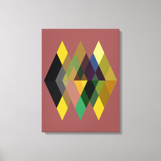 抽象芸術726 キャンバスプリント (正面)