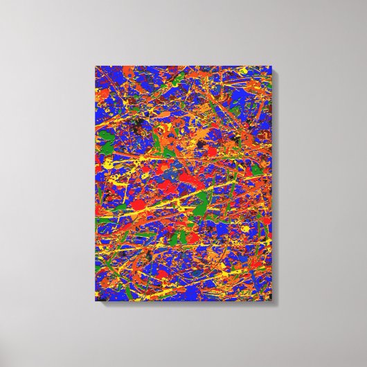 抽象芸術741 キャンバスプリント (正面)