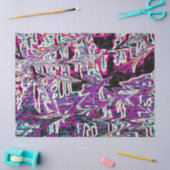 抽象芸術90の美的パターン 薄葉紙 (クラフト)