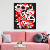 抽象芸術961 キャンバスプリント (インサイチュ (リビング))