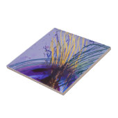 抽象芸術（ばちゃばちゃ）跳ねるセラミックタイル タイル (側面)