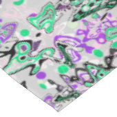 抽象芸術（ばちゃばちゃ）跳ねるブモダンラシ テーブルクロス (アングル)