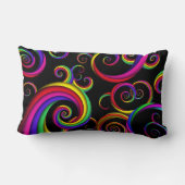 抽象芸術-らせん状-ピエロ内 ランバークッション (裏面)