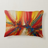 抽象芸術 アクセントクッション (裏面)