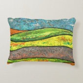 抽象芸術 アクセントクッション (裏面)