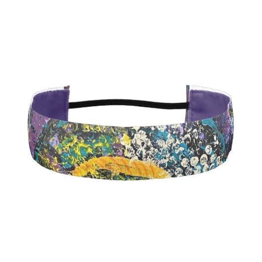 抽象芸術 アスレチックヘッドバンド (正面)