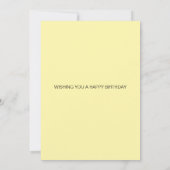 抽象芸術、アフリカ美術素晴らしパーティー誕生日 カード (裏面)