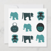 抽象芸術・アフリカ部族美術 (裏面)