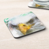 抽象芸術・アメリカン・ハゲワシ コースター (左側)