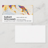 抽象芸術 | アルティスタ 名刺 (正面/裏面)