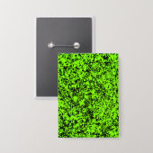 抽象芸術・アートワークのイメージを含む長方形のピン。 缶バッジ (正面/裏面)