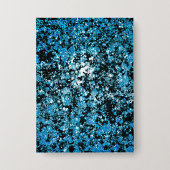 抽象芸術・アートワークのイメージを含む長方形のピン。 缶バッジ (正面)