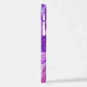 抽象芸術・アート・テクスチャー・シェイプ・パターン iPhoneケース (左側面)