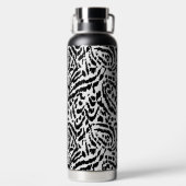 抽象芸術 ウォーターボトル (背面)