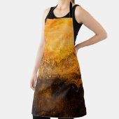 抽象芸術・ウォール・クローズupabstract,background,black,black エプロン (インサイチュ)
