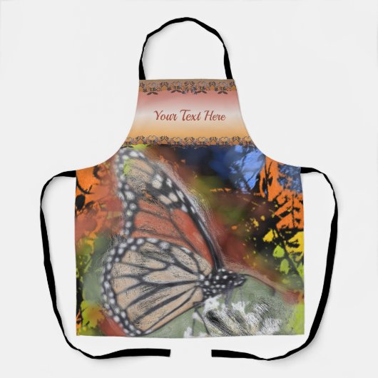 抽象芸術 エプロン (正面)