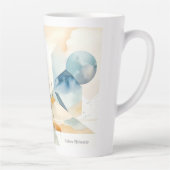 抽象芸術 カフェラテマグ (右)