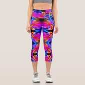 抽象芸術 カプリレギンス (正面)