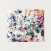 抽象芸術,カラフルパターン，明るさエレガントい タペストリー (正面(横))