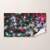 抽象芸術,カラフルパターン,明るさエレガントい バスタオルセット (ハンドタオル)