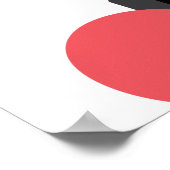 抽象芸術,カラフル,モダン,シンプル,鮮やかデザイン ポスター (角)