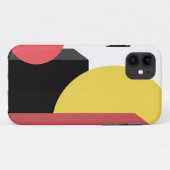 抽象芸術,カラフル,モダン,シンプル,鮮やかデザイン Case-Mate iPhoneケース (裏面(横))