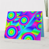 抽象芸術 カード (裏面)