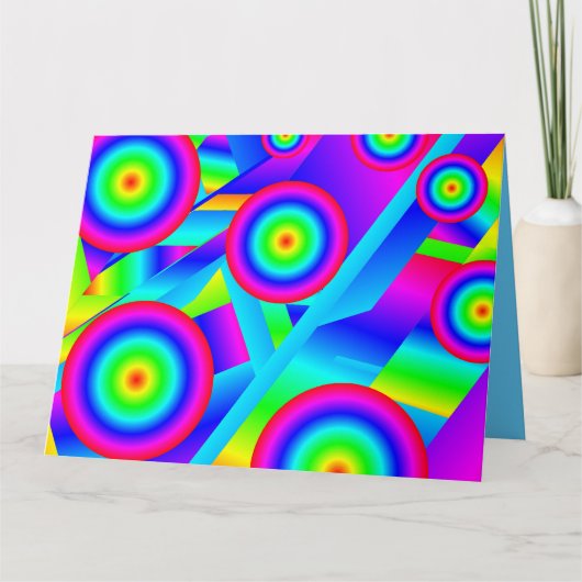 抽象芸術 カード (正面)
