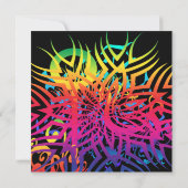 抽象芸術 カード (裏面)