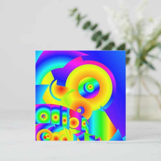 抽象芸術 カード (スタンド正面)