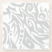 抽象芸術 ガラスコースター (裏面)