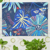 抽象芸術 キッチンタオル (折り畳み)