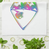 抽象芸術 キッチンタオル (折り畳み)