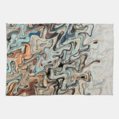 抽象芸術 キッチンタオル (横)