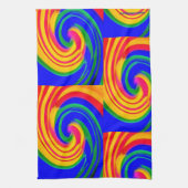 抽象芸術 キッチンタオル (縦)