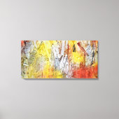 抽象芸術 キャンバスプリント (正面)