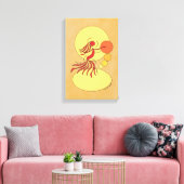 抽象芸術 キャンバスプリント (インサイチュ (リビング))