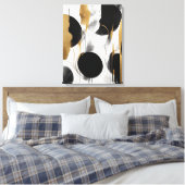 抽象芸術 キャンバスプリント (インサイチュ (寝室))