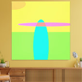 抽象芸術 キャンバスプリント (インサイチュ (リビング))