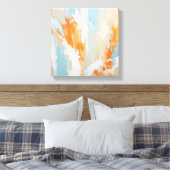 抽象芸術 キャンバスプリント (インサイチュ (寝室))