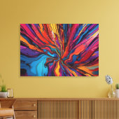 抽象芸術 キャンバスプリント (インサイチュ (リビング))