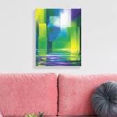 抽象芸術 キャンバスプリント (インサイチュ (リビング))