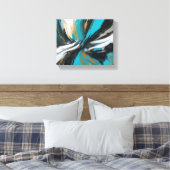 抽象芸術 キャンバスプリント (インサイチュ (寝室))