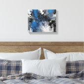 抽象芸術 キャンバスプリント (インサイチュ (寝室))