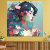 抽象芸術 キャンバスプリント (インサイチュ (リビング))