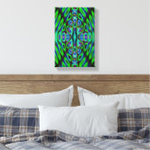 抽象芸術 キャンバスプリント (インサイチュ (寝室))