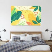 抽象芸術 キャンバスプリント (インサイチュ (寝室))