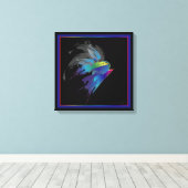 抽象芸術 キャンバスプリント (インサイチュ (ウッドフロア))