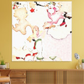 抽象芸術 キャンバスプリント (インサイチュ (リビング))