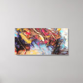 抽象芸術 キャンバスプリント (正面)